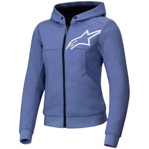 Jacheta moto dama Alpinestars Stella Chrome V2 Sport albastra
