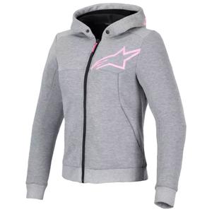 Jacheta moto dama Alpinestars Stella Chrome V2 Sport gri-roz