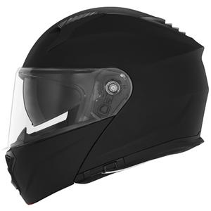 Casca de motocicleta rabatabila NOX N968 neagra mat