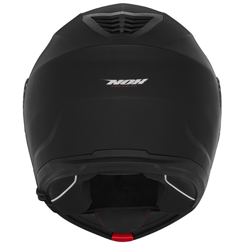 Casca de motocicleta rabatabila NOX N968 neagra mat