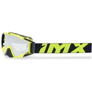 Ochelari de motocross iMX Sand galben-negru cu plexiglas iridiu