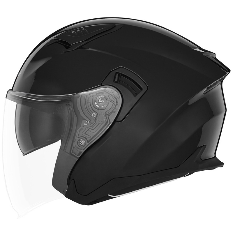 Casca moto deschisa NOX N130 neagra
