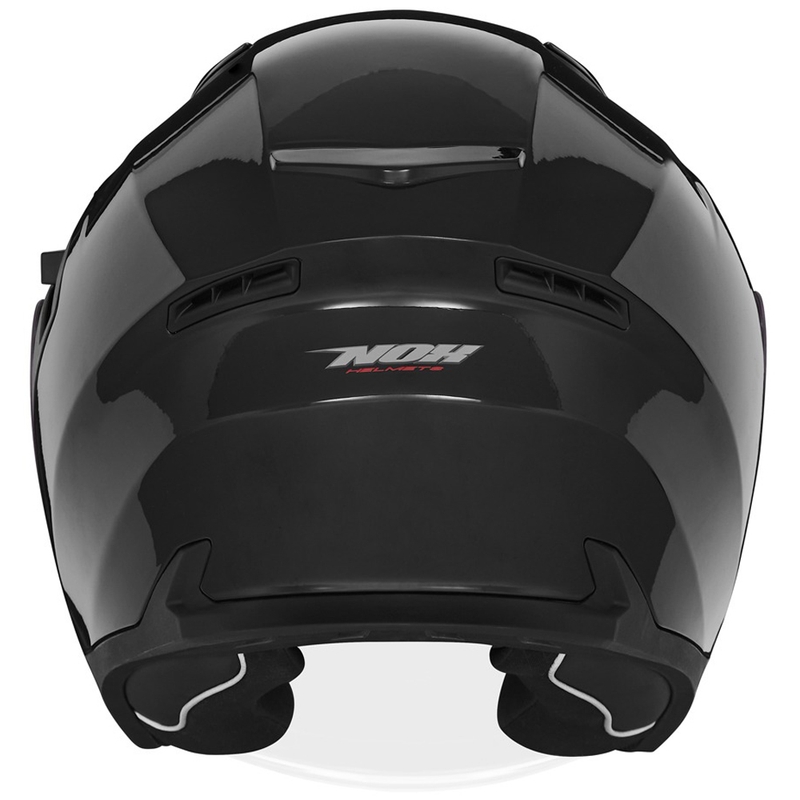 Casca moto deschisa NOX N130 neagra