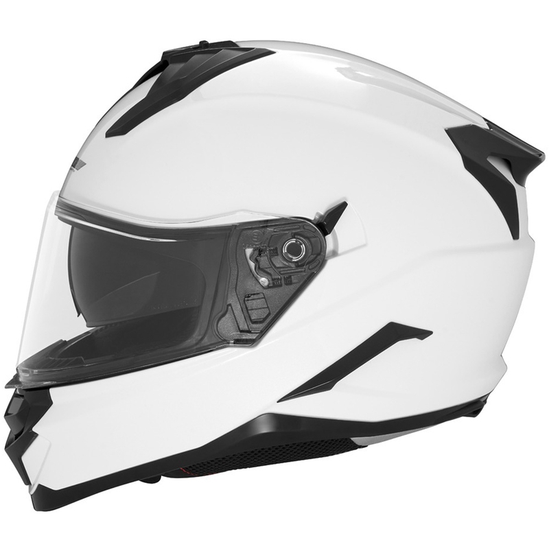 Casca integrala pentru motocicleta NOX N304S alba