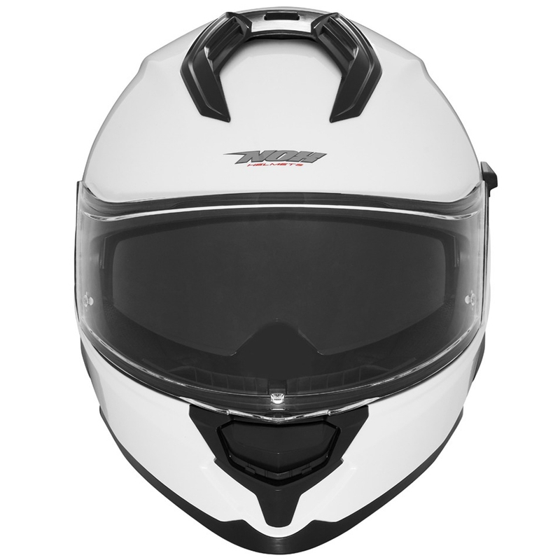 Casca integrala pentru motocicleta NOX N304S alba