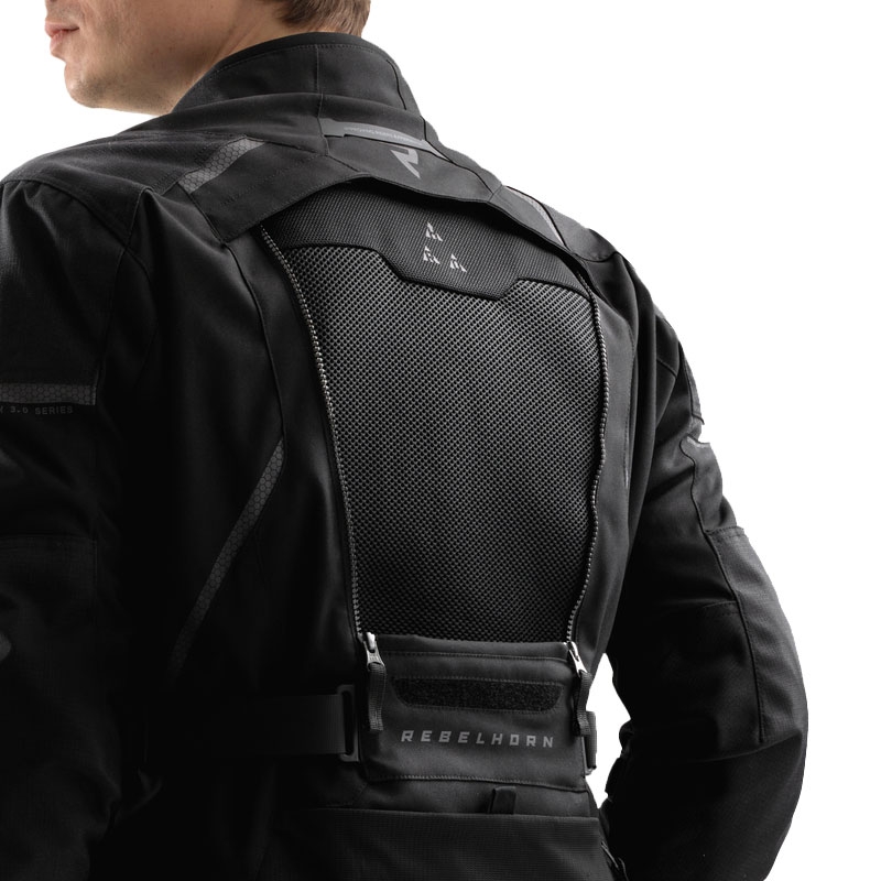 Geaca moto Rebelhorn Hardy 3.0 neagra