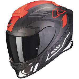 Cască integrală Scorpion EXO-R1 EVO Carbon Air Supra negru-argintiu-roșu