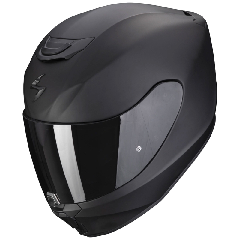 Cască integrală pentru motocicletă Scorpion EXO-391 Solid, neagră mată