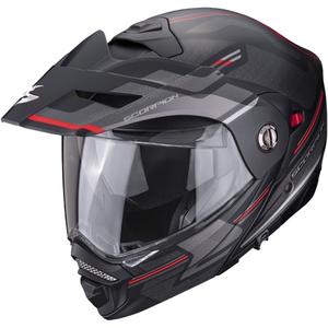 Cască de motocicletă SCORPION ADX-2 CARRERA negru mat-roșu mat