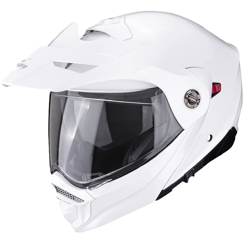 Cască de motocicletă SCORPION ADX-2 Solid alb perlat