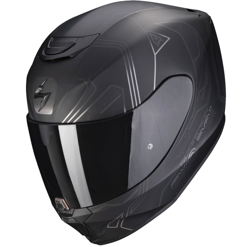 Cască integrală pentru motociclete Scorpion EXO-391 Spada negru mat