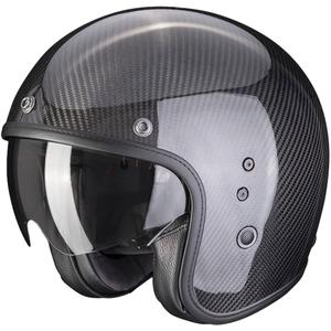 Cască de protecție deschisă Scorpion Belfast Evo Carbon Black