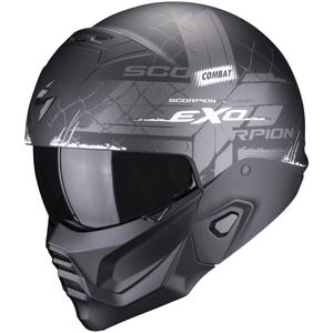 Cască Scorpion EXO-COMBAT II Xenon negru și alb mat