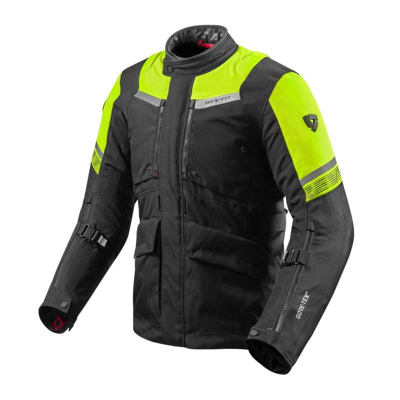 Revit Neptune 2 GTX negru-fluo galben jachetă výprodej lichidare