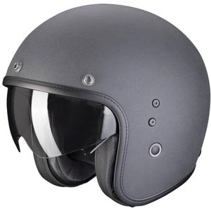 Casca deschisa SCORPION BELFAST EVO GRAPHITE gri inchis