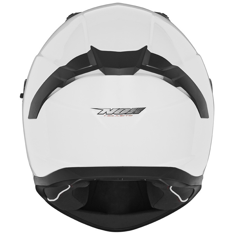 Casca moto integrala NOX N401 alba