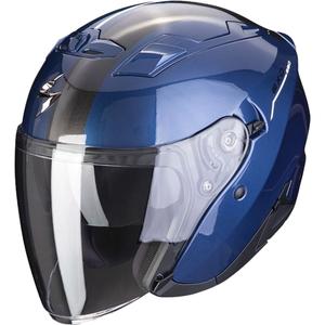 Cască de protecție deschisă Scorpion EXO-230 SR albastru închis-albastru închis
