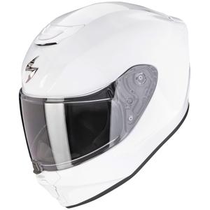 Cască de motociclist pentru copii Scorpion EXO-JNR AIR SOLID alb