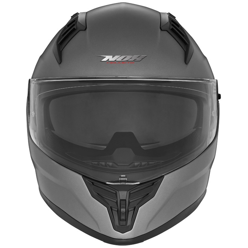 Casca moto integrala NOX N401, titan mat