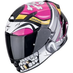 Casca integrala de motocicleta Scorpion EXO-491 PIRATE roz