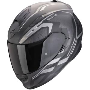 Cască integrală de motocicletă Scorpion EXO-491 KRYPTA negru-argintiu mat