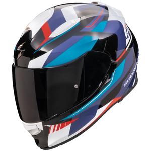 Casca integrala de motocicleta Scorpion EXO-491 Abilis negru-albastru-rosu