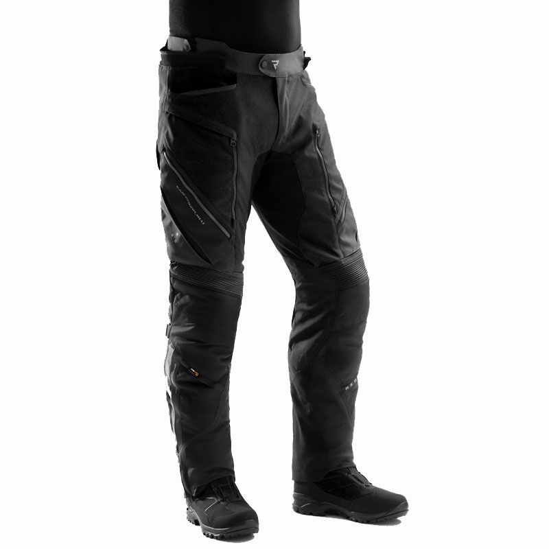 Pantaloni de motocicletă prelungiți Rebelhorn Hardy 3.0 negri