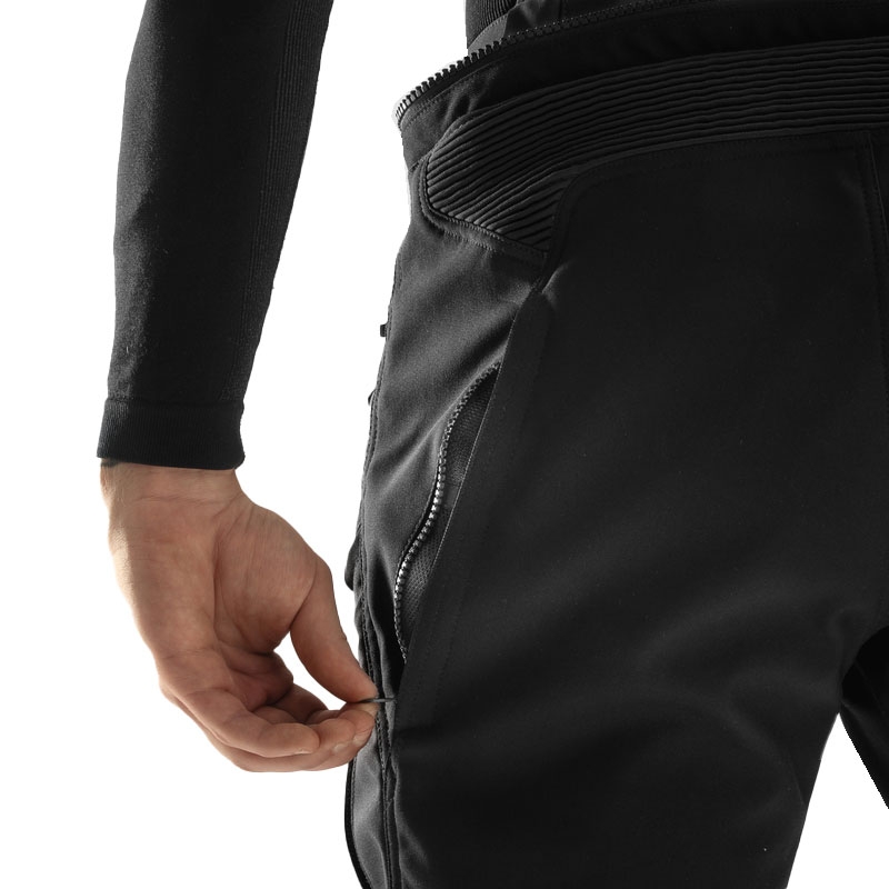 Pantaloni de motocicletă prelungiți Rebelhorn Hardy 3.0 negri