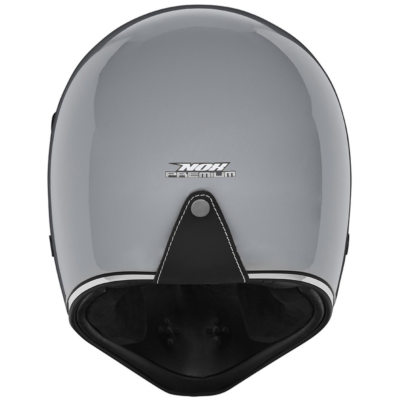 Cască integrală pentru motocicletă NOX PREMIUM SEVENTY II gri