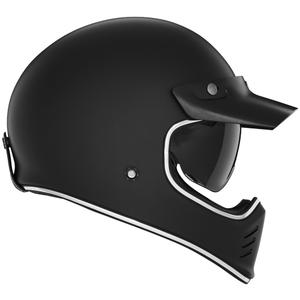 Cască integrală pentru motocicletă NOX PREMIUM SEVENTY II neagră mat