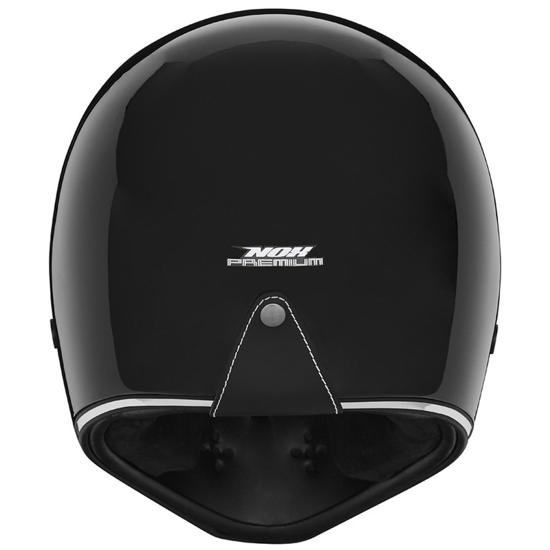 Cască integrală pentru motocicletă NOX PREMIUM SEVENTY II neagră mat