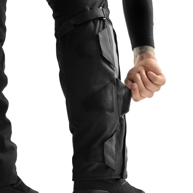 Pantaloni moto Rebelhorn Hardy 3.0 negru-gri
