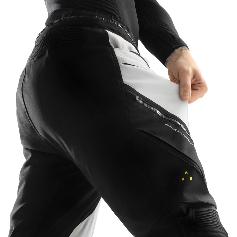 Pantaloni moto Rebelhorn Hardy 3.0 negru-gri