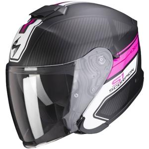 Cască de protecție deschisă Scorpion EXO-S1 Cross-Ville negru-roz