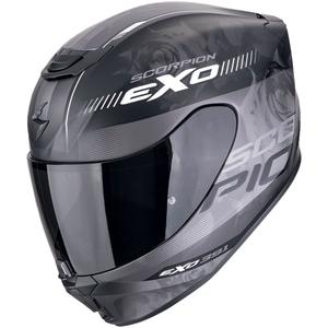 Casca moto integrala Scorpion EXO-391 AVA negru-argintiu mat
