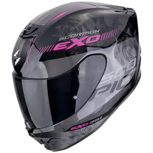 Casca moto integrala Scorpion EXO-391 AVA negru-roz