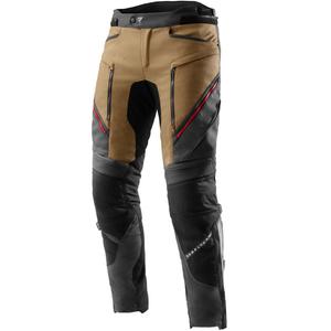 Pantaloni moto Rebelhorn Hardy 3.0 bej-gri-rosu