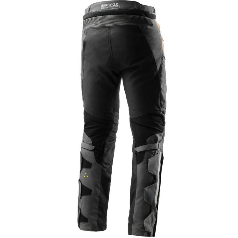 Pantaloni moto Rebelhorn Hardy 3.0 bej-gri-rosu