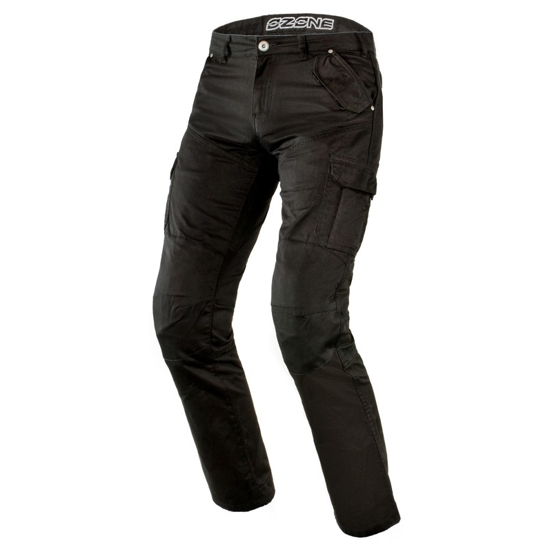 Jeanși Moto Ozone Shadow negru lichidare