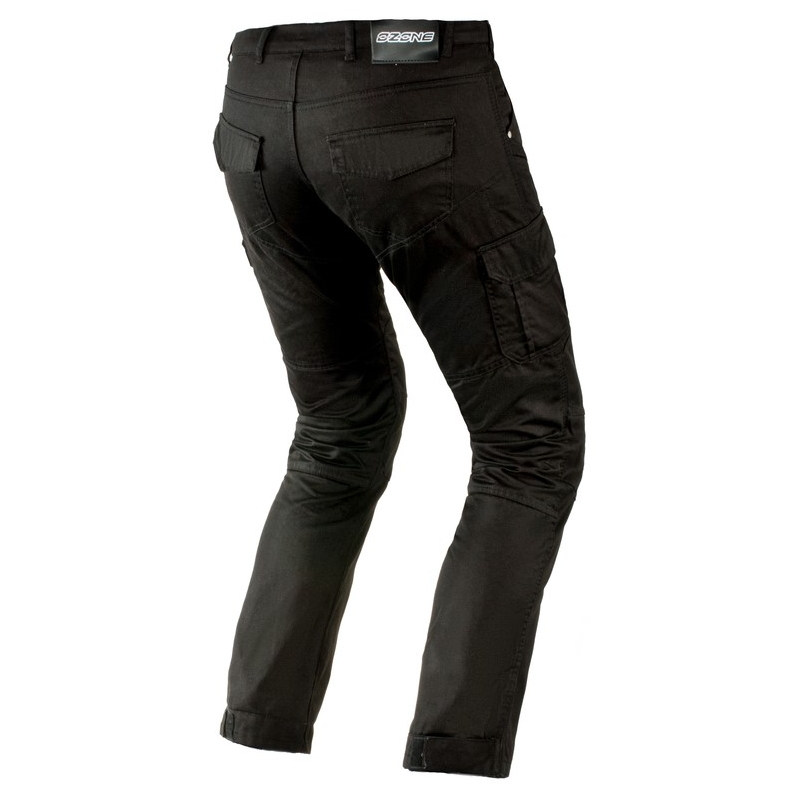 Jeanși Moto Ozone Shadow negru lichidare