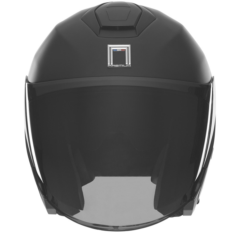 Casca de motociclete deschisa NOX PREMIUM SPY negru mat