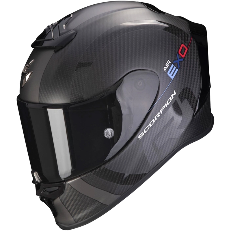 Cască integrală Scorpion EXO-R1 EVO Carbon Air MG negru-argintiu
