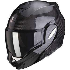 Casca rabatabila Scorpion EXO-TECH EVO Carbon negru lucios