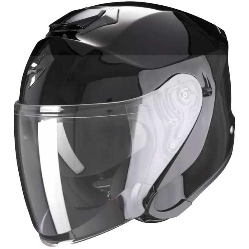 Cască de protecție deschisă Scorpion EXO-S1 Solid black glossy