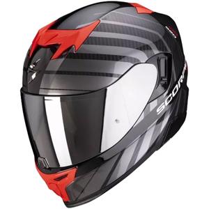 Cască integrală Scorpion EXO-520 AIR Shade negru-gri-roșu