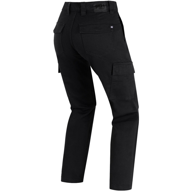 Blugi moto dama PMJ Electra Cargo negri lichidare