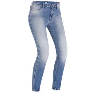 Blugi moto dama PMJ Ginevra albastru