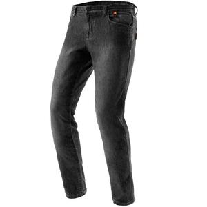 Blugi moto Rebelhorn Bronco, negri spalati