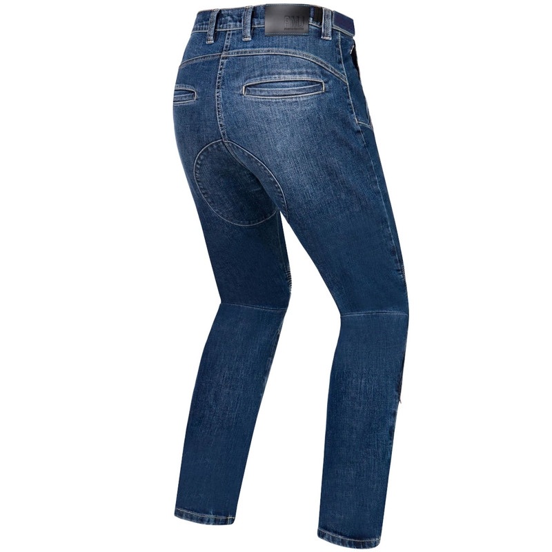 Blugi motociclete PMJ Dust albastru lichidare