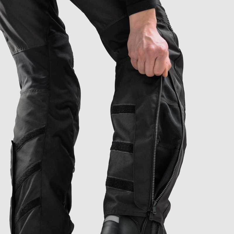 Pantaloni crop moto Rebelhorn Hiker IV negri